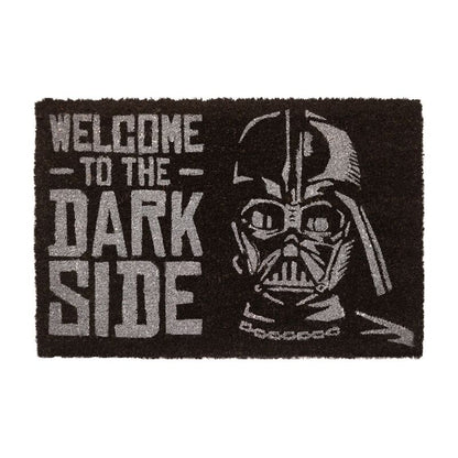Felpudo negro Star Wars Welcome to the Dark Side con Darth Vader