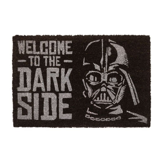 Felpudo negro Star Wars Welcome to the Dark Side con Darth Vader