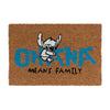 Felpudo de fibra de coco Ohana con Stitch Disney