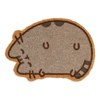 Felpudo de fibra de coco con diseño de gato Pusheen