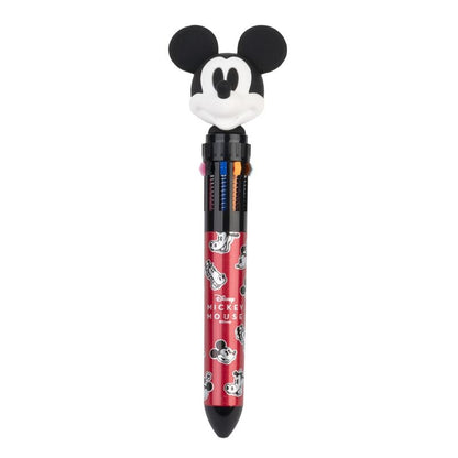 Bolígrafo multicolor de 10 colores Mickey Disney con topper 3D
