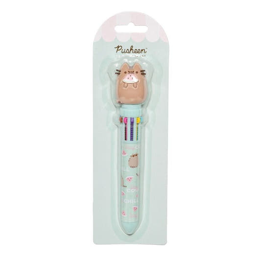 Bolígrafo 3D Pusheen Foodie Collection de 10 colores con topper de PVC