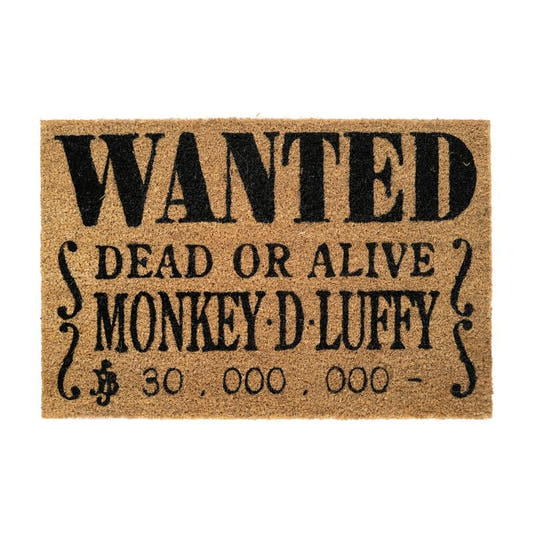 Felpudo Wanted de Monkey D. Luffy de One Piece