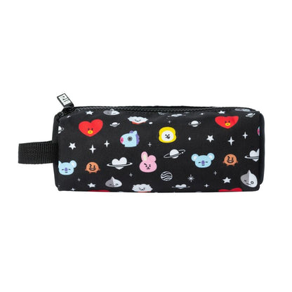 Portatodo ERIK Cool BT21 negro con estampado espacial