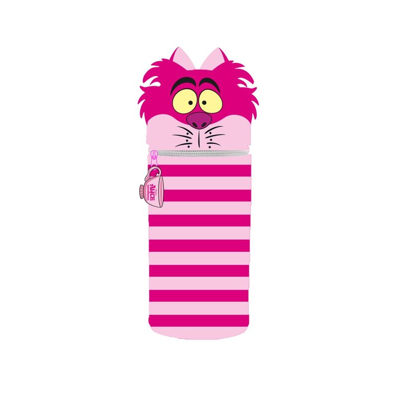 Portatodo 3D rosa del Gato Cheshire de Disney