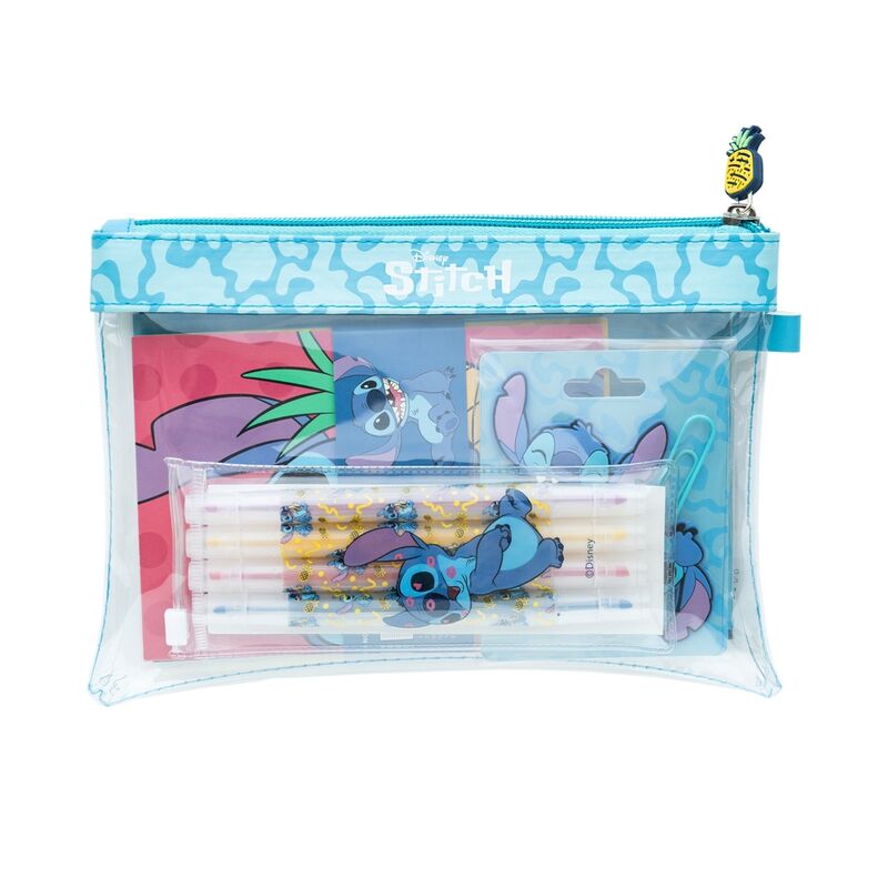 Set de papelería Stitch Disney ERIK con cuadernos y portatodo