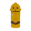 Portatodo 3D dorado de C-3PO de Star Wars