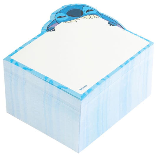 Bloc de notas adhesivas Stitch Disney azul de 400 hojas