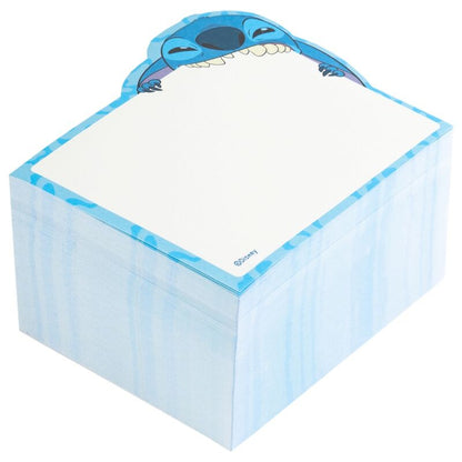 Bloc de notas adhesivas Stitch Disney azul de 400 hojas