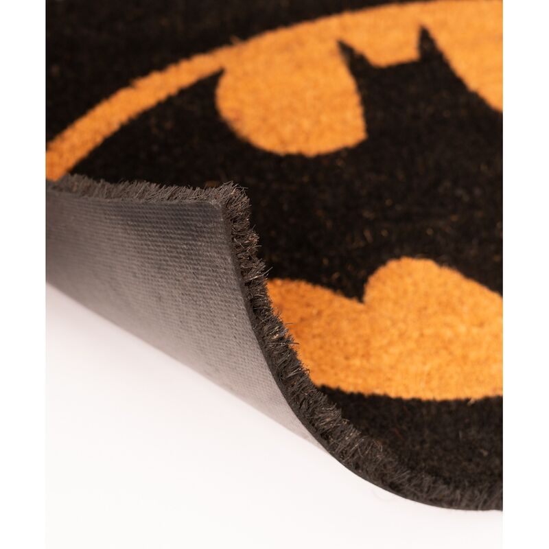 Felpudo negro con logo amarillo de Batman - 2