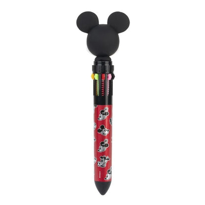 Bolígrafo multicolor de 10 colores Mickey Disney con topper 3D - 2
