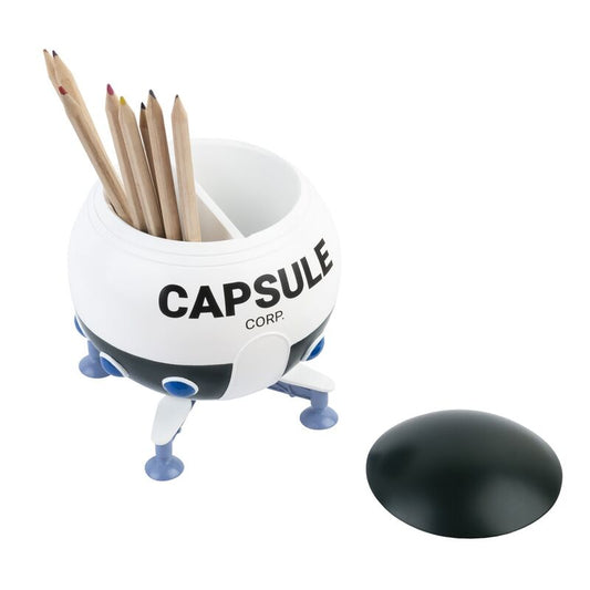 Portalápices esférico Capsule Corp de Dragon Ball Z con patas - 2