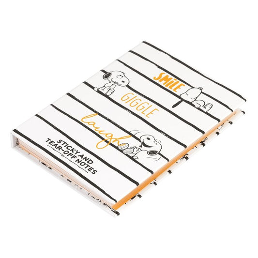 Cuaderno de notas adhesivas Snoopy Lazy Days con bloc y etiquetas adhesivas - 2