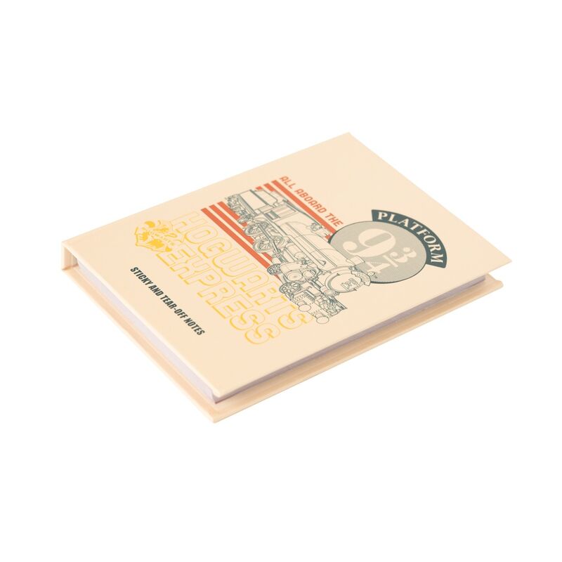 Cuaderno de notas adhesivas Harry Potter Plataforma 9 3/4 con diseño del Hogwarts Express - 2
