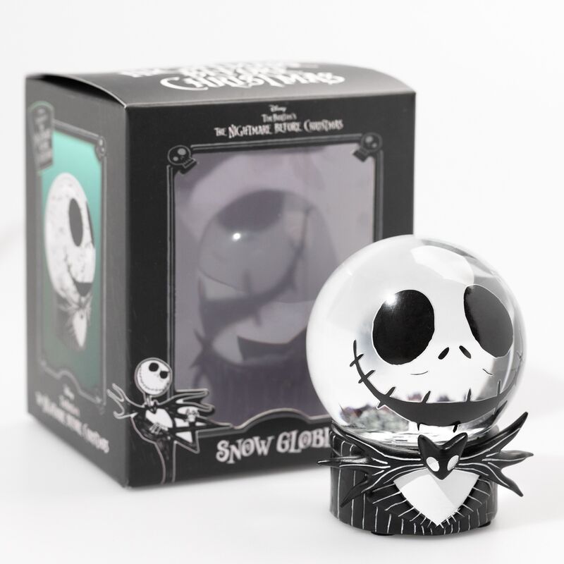 Bola de nieve de Jack Skellington con base negra - 2