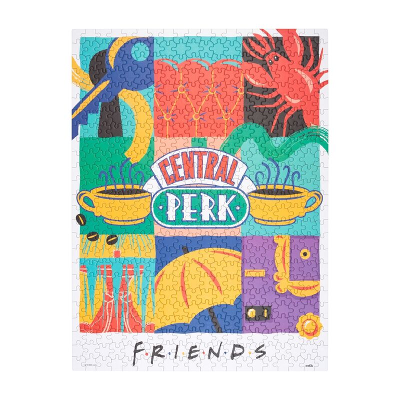 Puzzle vertical de 500 piezas de Friends Central Perk con packaging cilíndrico - 2