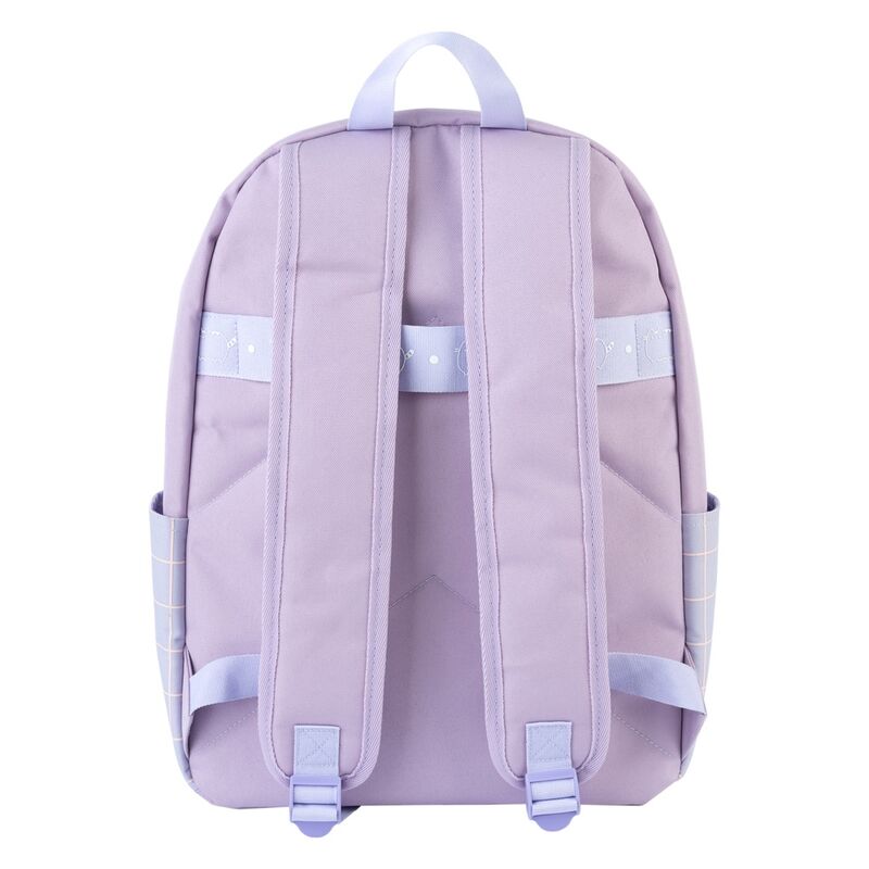 Mochila lila Moments de Pusheen con bolsillo frontal de cuadrícula - 2