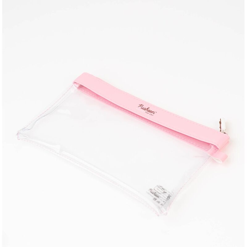 Set de papelería Pusheen Foodie Collection con cuadernos, lápiz, bolígrafo con pompón y portatodo rosa transparente - 2