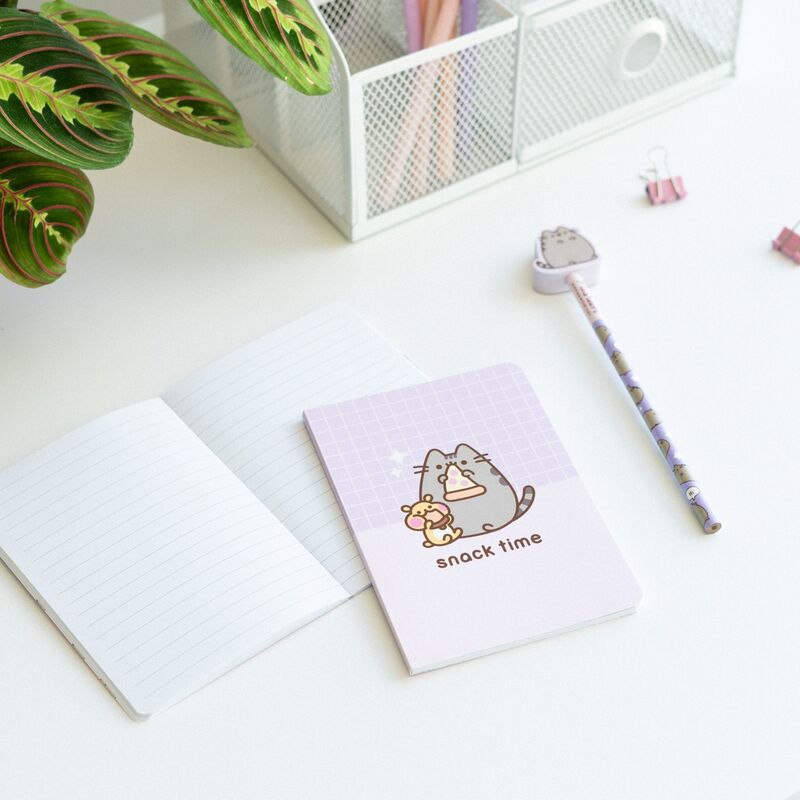 Set de papelería Moments Collection Pusheen de ERIK en tonos lila - 2