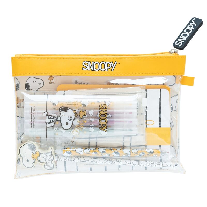 Set de papelería Snoopy ERIK con cuadernos y accesorios - 2