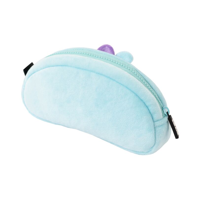 Portatodo de felpa azul claro con diseño de Mang BT21 - 2