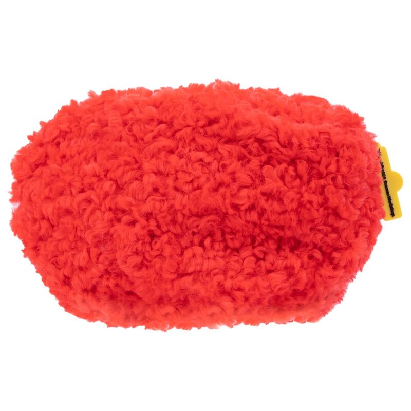 Portatodo rojo de felpa con rostro de Elmo de Barrio Sésamo - 2