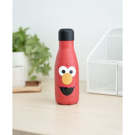 Botella roja de acero inoxidable de Elmo de Barrio Sésamo - 3