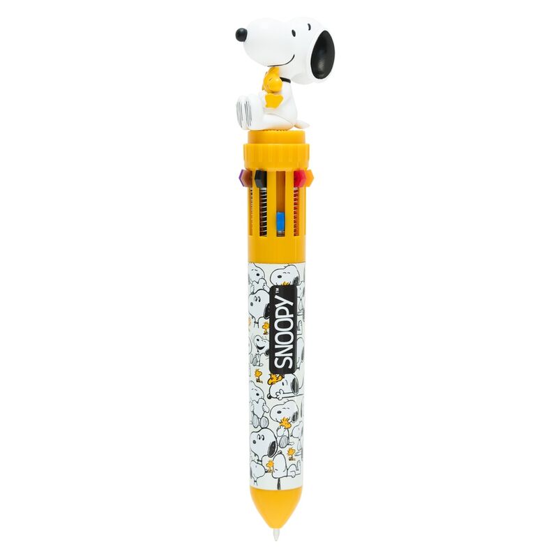 Bolígrafo 3D Snoopy Lazy Days de 10 colores - 3