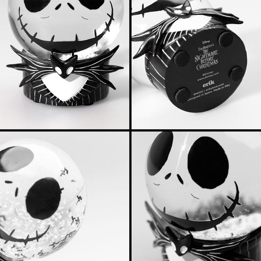 Bola de nieve de Jack Skellington con base negra - 3