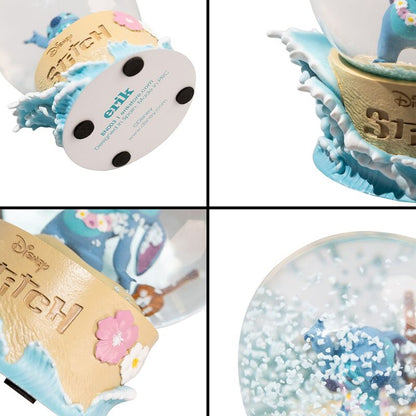 Bola de nieve de Stitch Disney con esfera de cristal y base decorada - 3