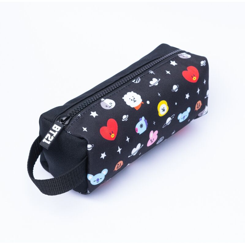 Portatodo ERIK Cool BT21 negro con estampado espacial - 3