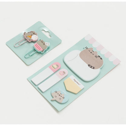 Set de papelería ERIK Pusheen Foodie Collection en tonos pastel - 3
