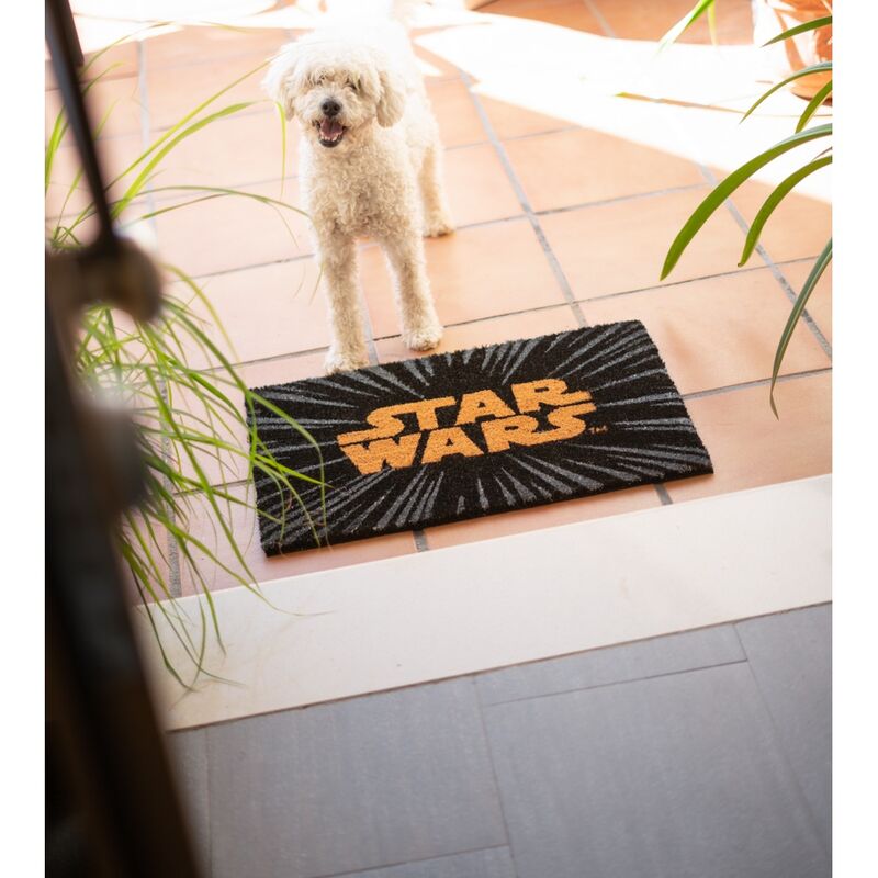 Felpudo negro ERIK con logo naranja de Star Wars - 4