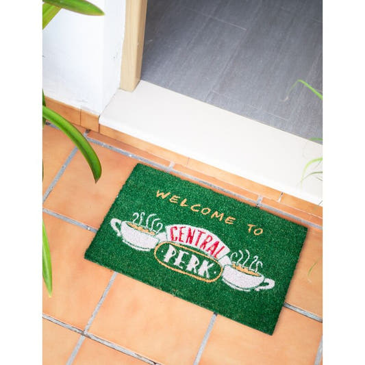 Felpudo verde de Friends con diseño Central Perk y dos tazas de café - 4