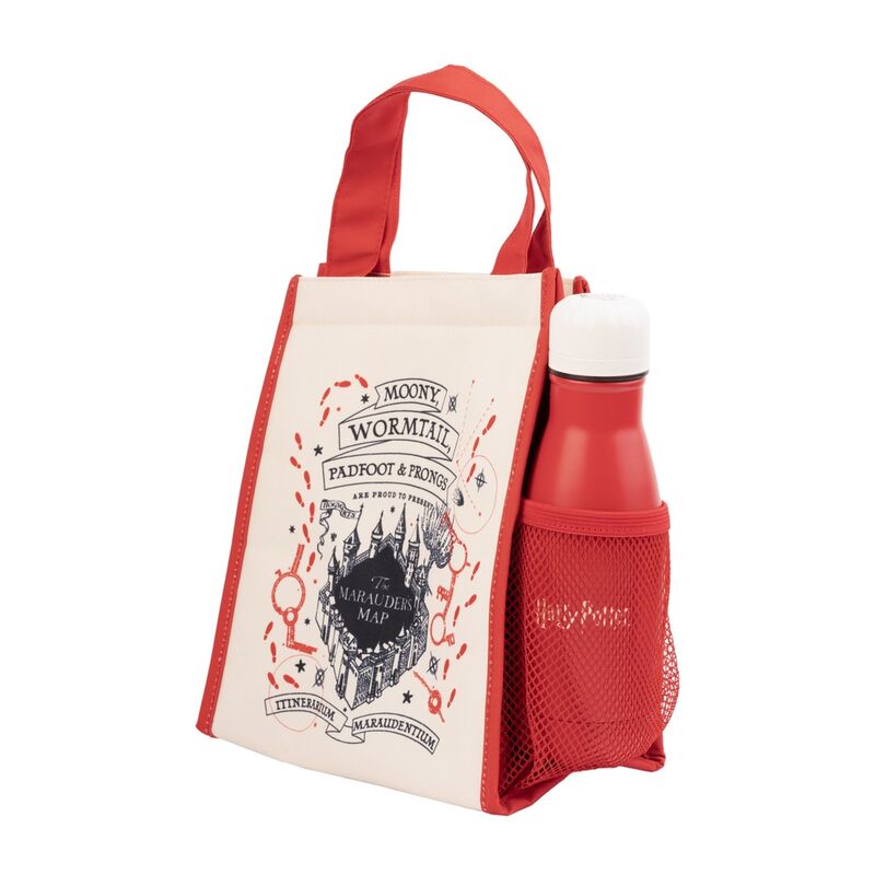 Bolsa portameriendas Harry Potter con diseño del Mapa del Merodeador - 4