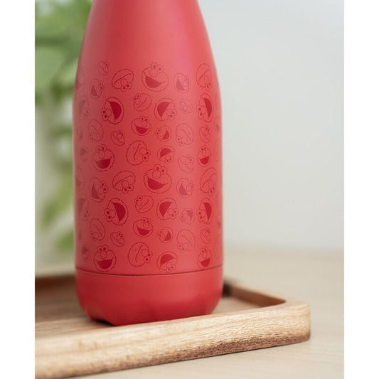 Botella roja de acero inoxidable de Elmo de Barrio Sésamo - 4