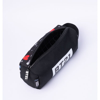 Portatodo ERIK Cool BT21 negro con estampado espacial - 4