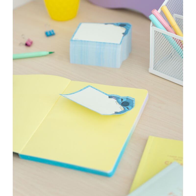 Bloc de notas adhesivas Stitch Disney azul de 400 hojas - 3
