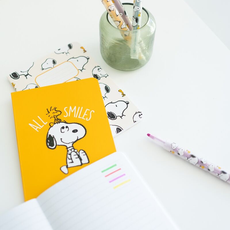 Set de papelería Snoopy ERIK con cuadernos y accesorios - 3
