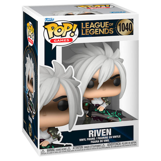 Figura Funko POP! de Riven de League of Legends con espada - 2