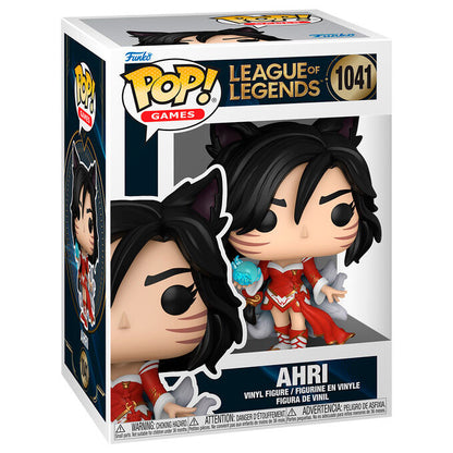 Figura Funko POP! de Ahri de League of Legends con esfera azul - 2