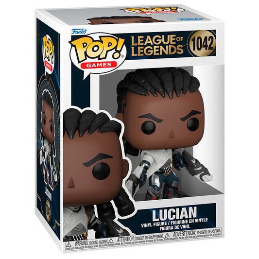 Figura Funko POP! de Lucian de League of Legends con dos armas - 2