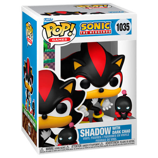 Figura Funko POP! de Shadow con Dark Chao de Sonic the Hedgehog - 2