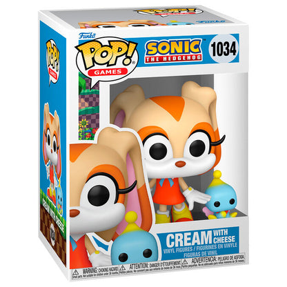 Figura Funko POP! de Cream con Cheese de Sonic The Hedgehog - 2