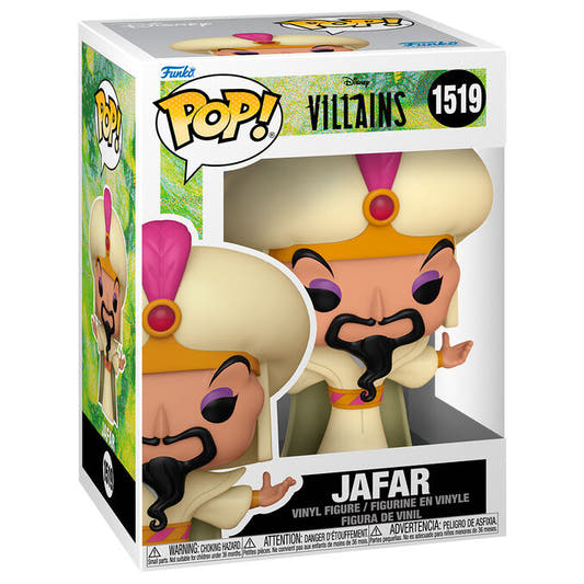 Figura Funko POP! de Jafar en caja Disney Villains
