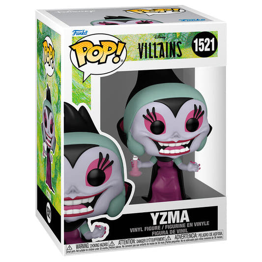 Figura Funko POP! de Yzma de Disney Villains en caja