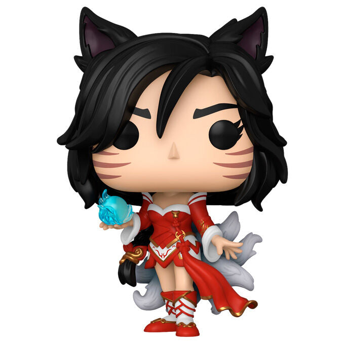 Figura Funko POP! de Ahri de League of Legends con esfera azul