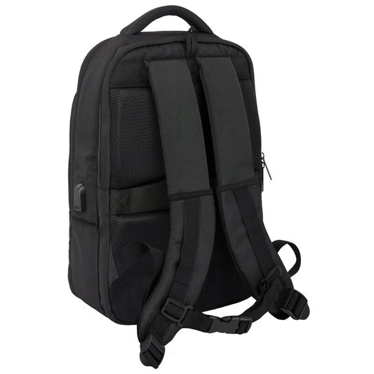 Mochila negra Premium FC Barcelona de SAFTA - 2