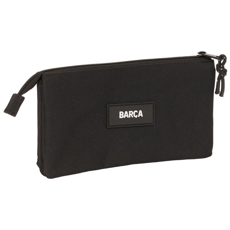 Portatodo triple negro FC Barcelona SAFTA con tres compartimentos - 2