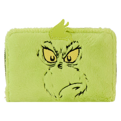 Cartera verde Loungefly de El Grinch con cremallera - 2